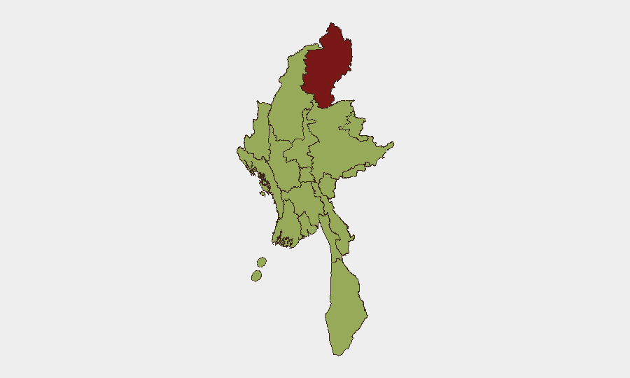 Myanmar sub-national risk map