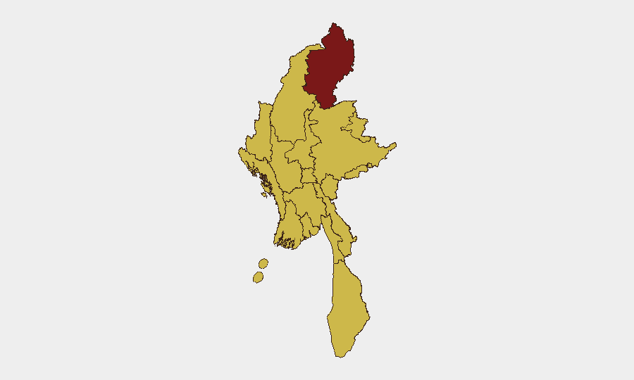 Myanmar sub-national risk map