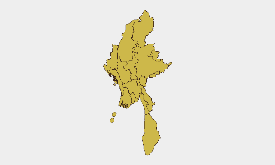 Myanmar sub-national risk map