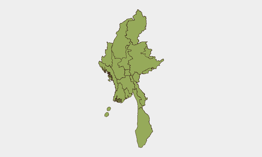 Myanmar sub-national risk map