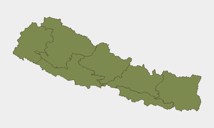 Nepal sub-national risk map