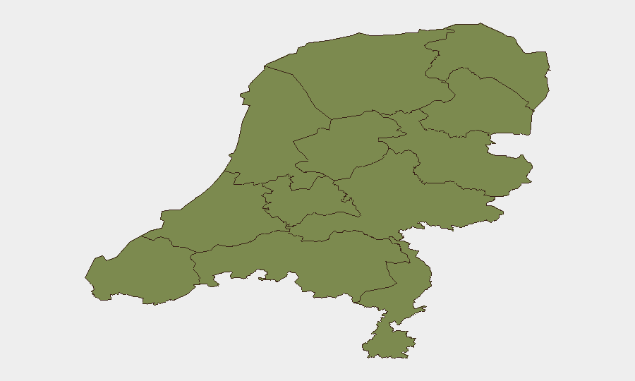 Netherlands sub-national risk map