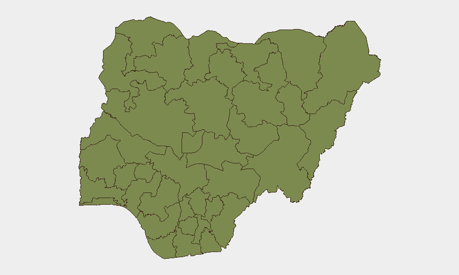 Nigeria sub-national risk map