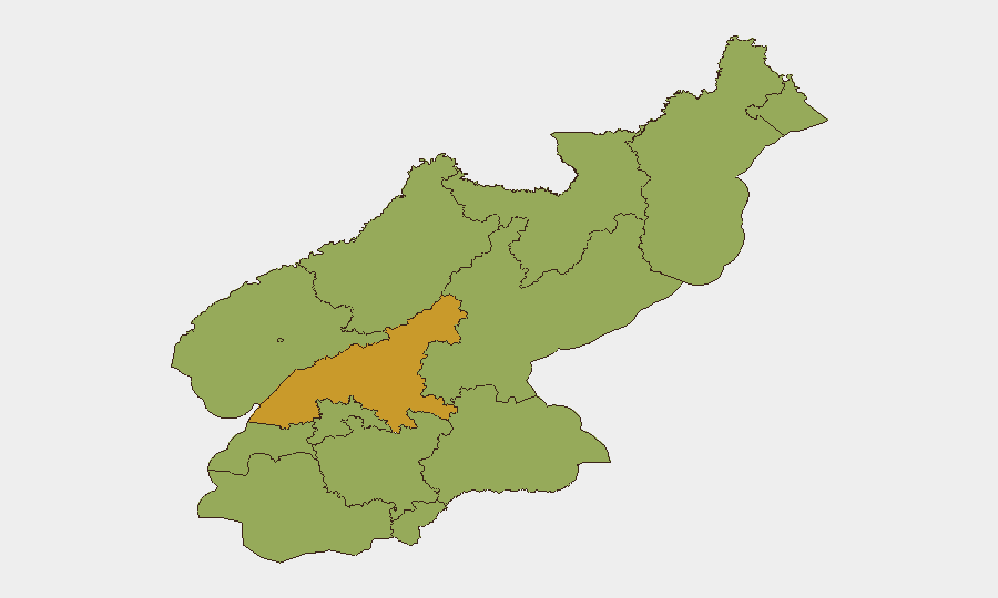 North Korea sub-national risk map