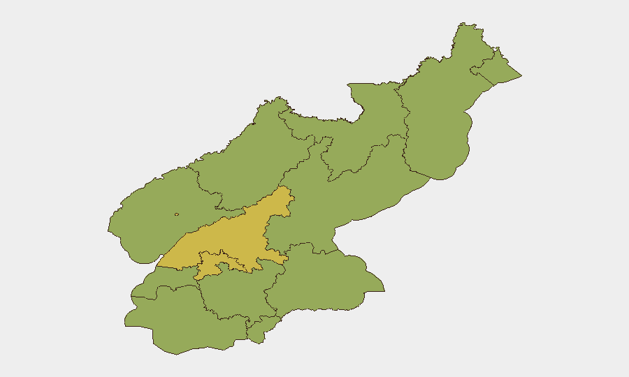 North Korea sub-national risk map