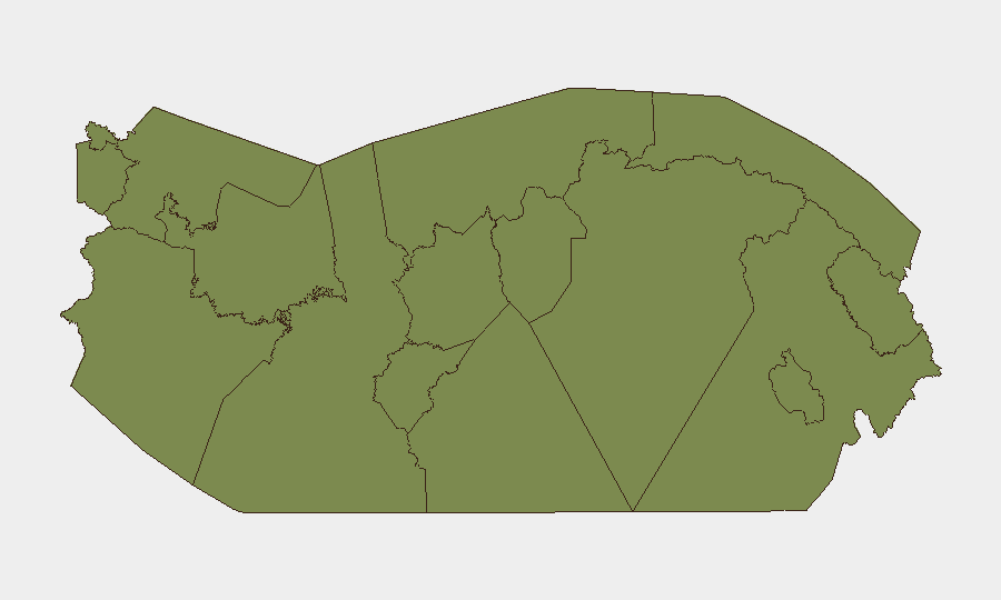 Panama sub-national risk map