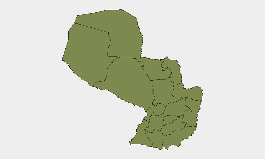 Paraguay sub-national risk map