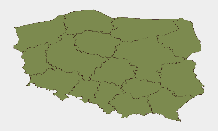 Poland sub-national risk map