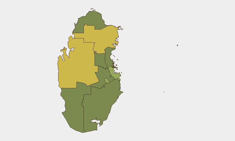 Qatar sub-national risk map
