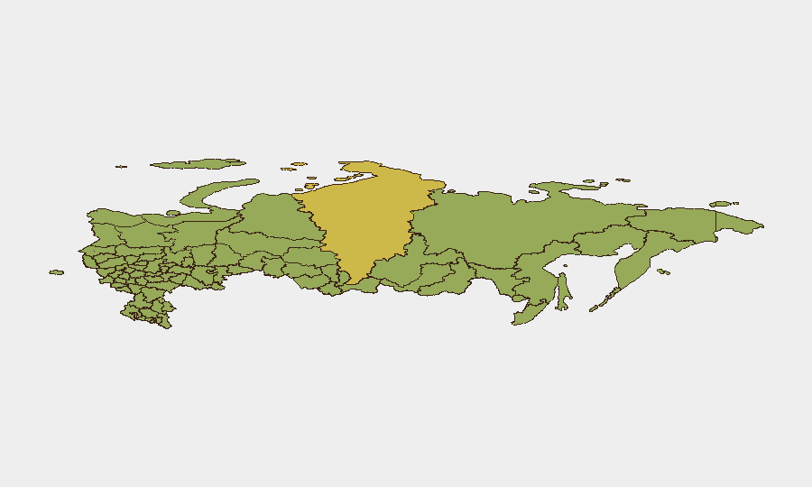 Russia sub-national risk map