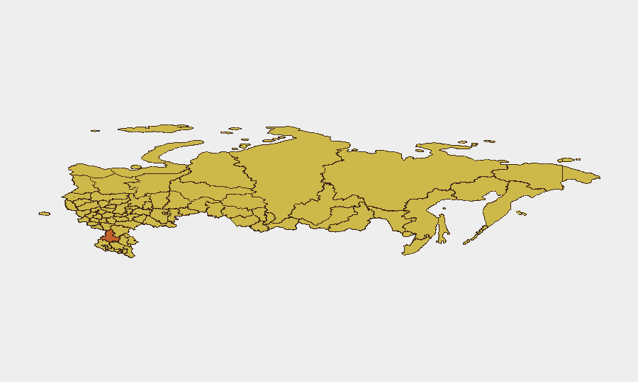Russia sub-national risk map