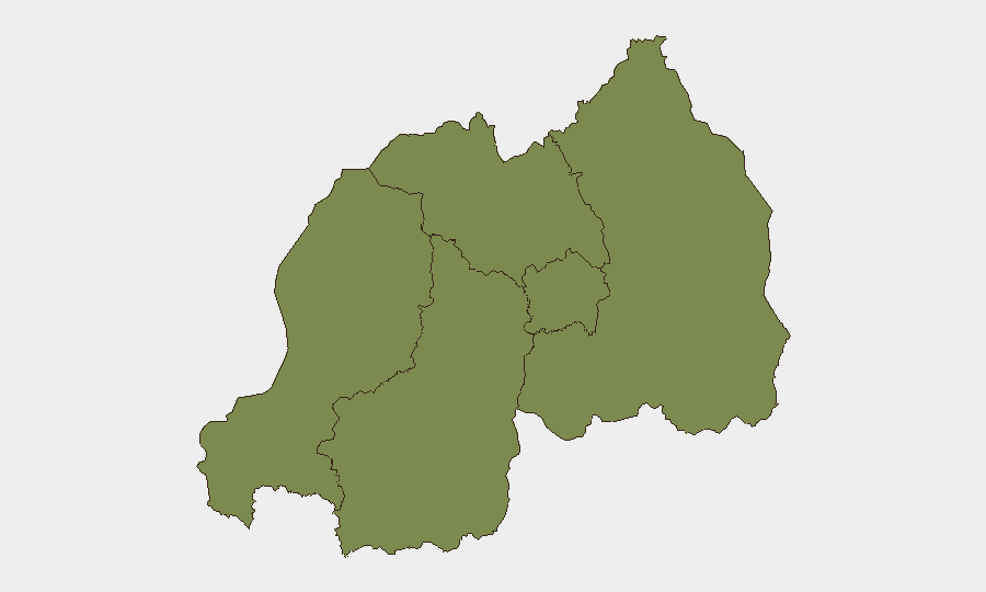 Rwanda sub-national risk map