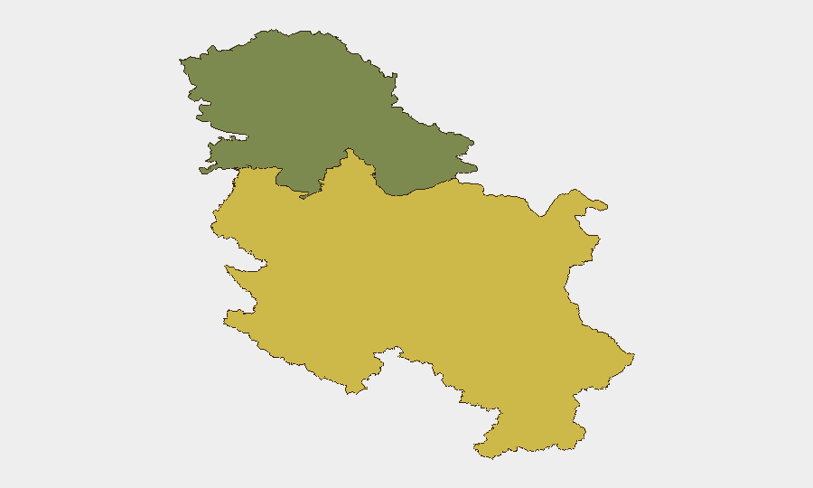 Serbia sub-national risk map