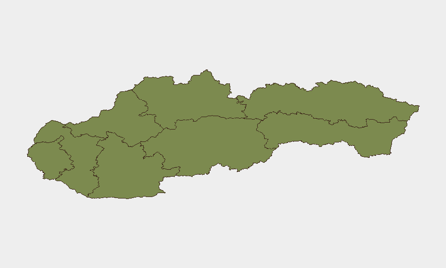 Slovakia sub-national risk map
