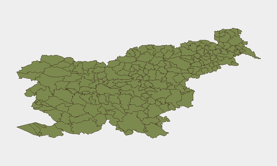 Slovenia sub-national risk map