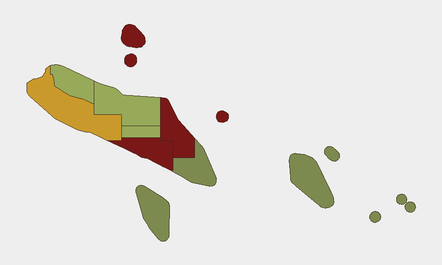 Solomon Islands sub-national risk map