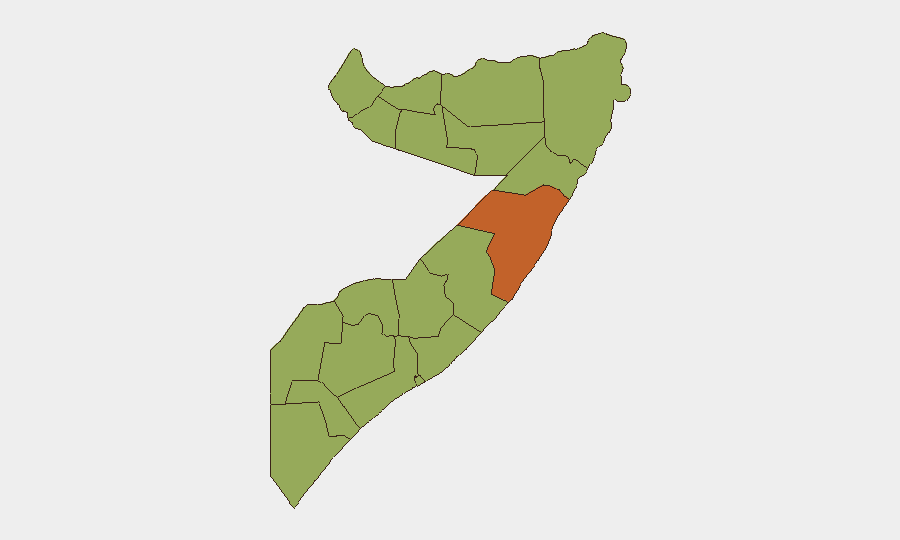 Somalia sub-national risk map