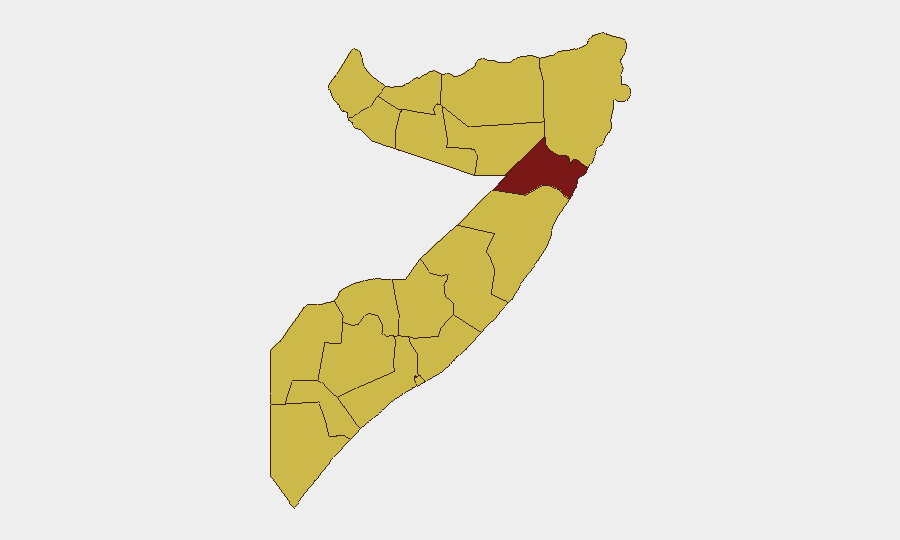Somalia sub-national risk map