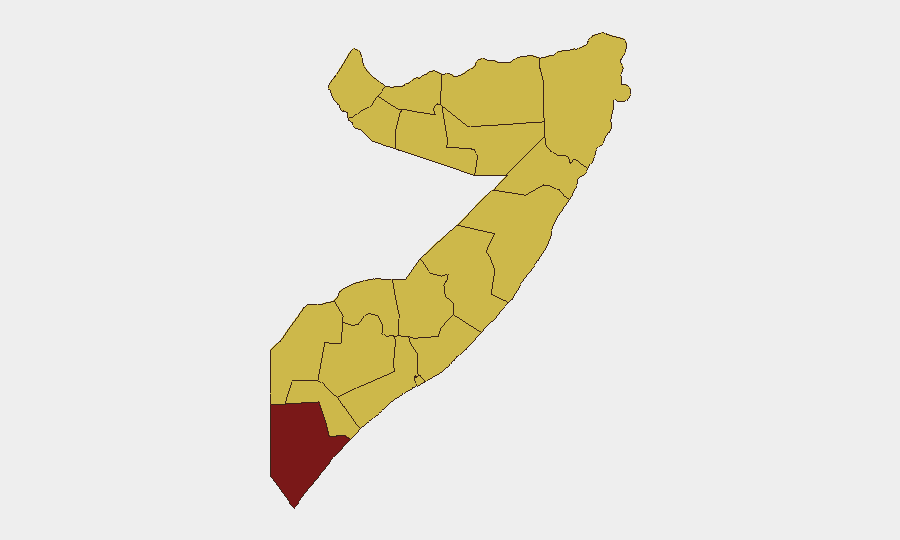 Somalia sub-national risk map