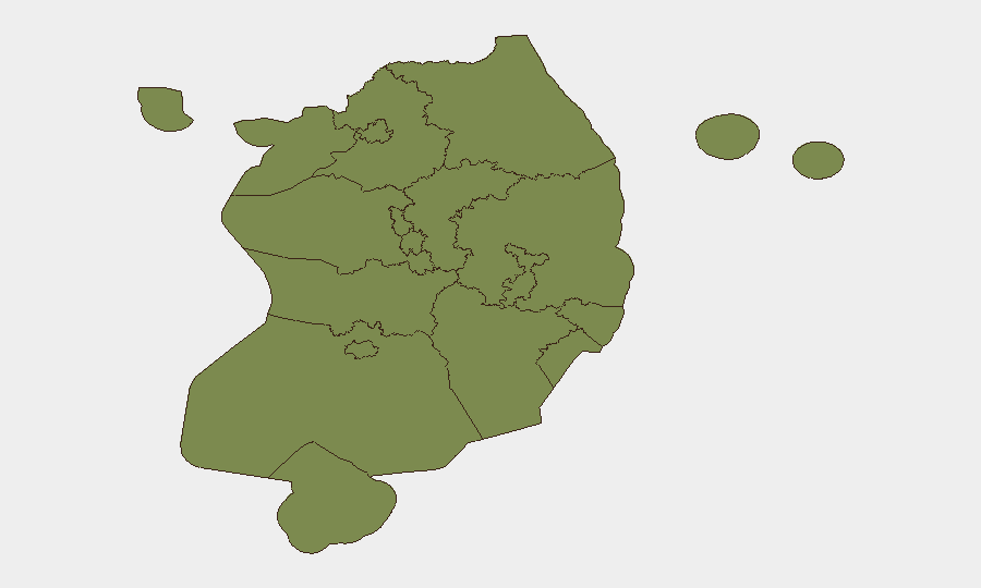 South Korea sub-national risk map