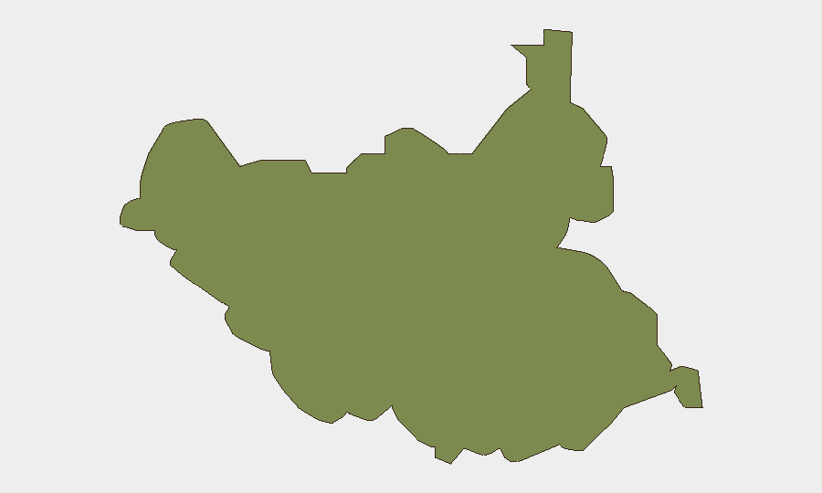 South Sudan sub-national risk map