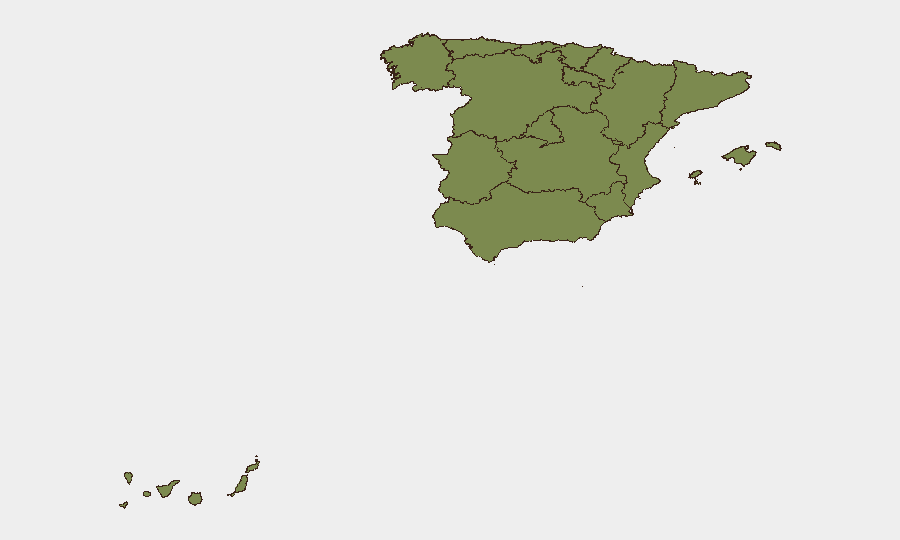 Spain sub-national risk map