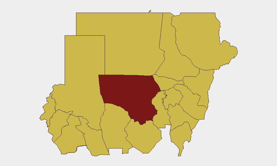 Sudan sub-national risk map