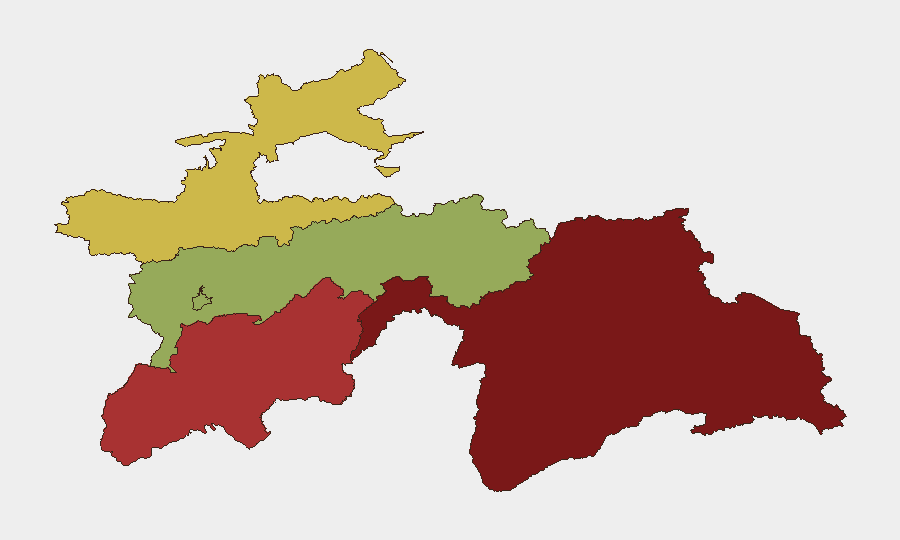 Tajikistan sub-national risk map