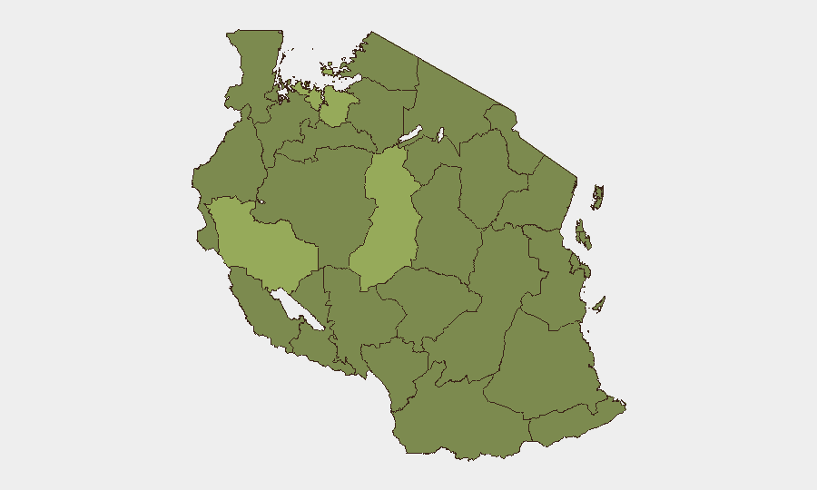 Tanzania sub-national risk map