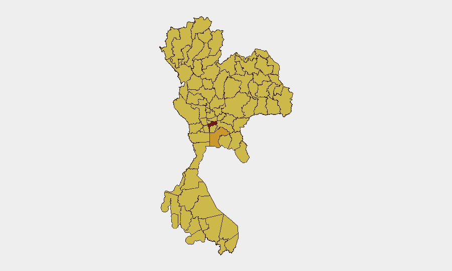 Thailand sub-national risk map