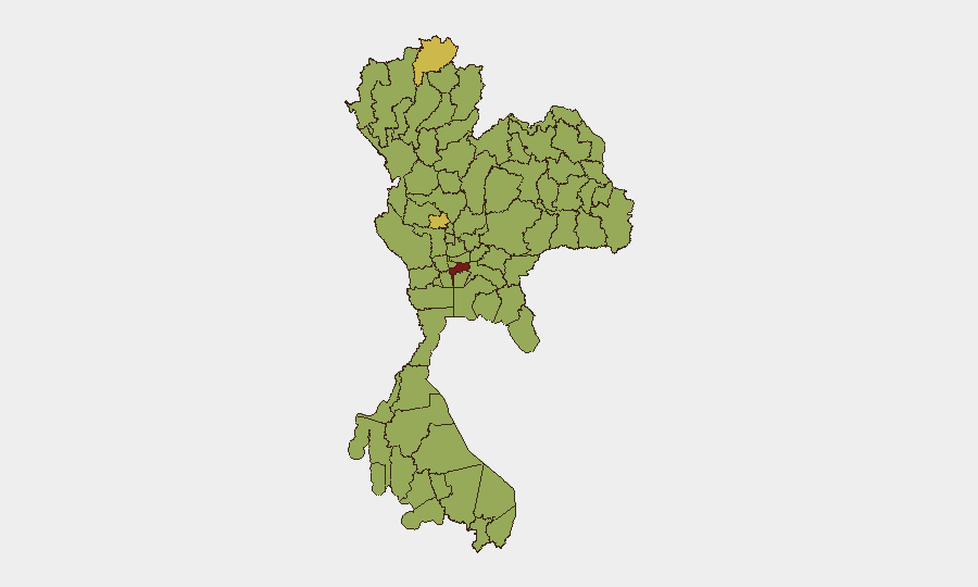 Thailand sub-national risk map