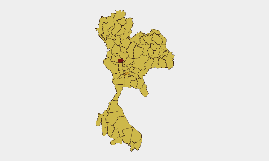 Thailand sub-national risk map
