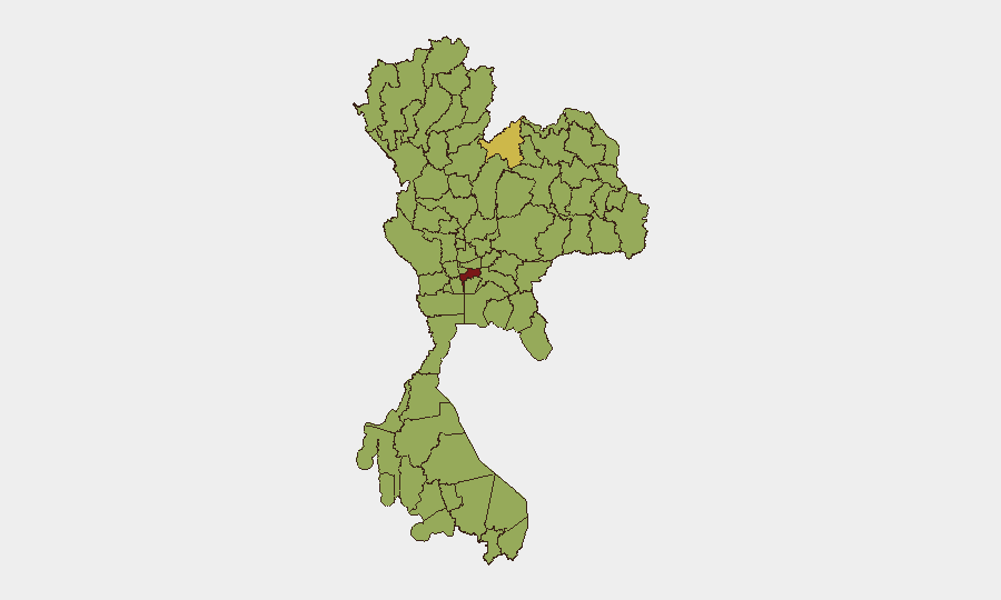 Thailand sub-national risk map