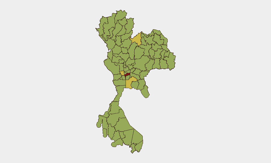 Thailand sub-national risk map