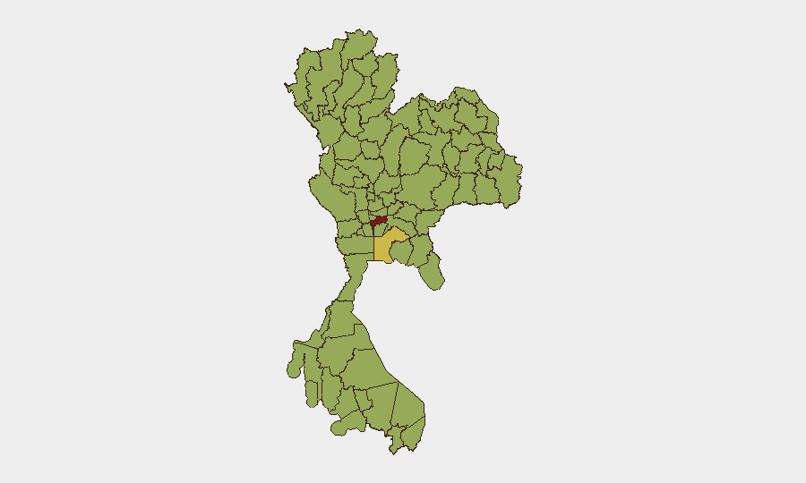 Thailand sub-national risk map