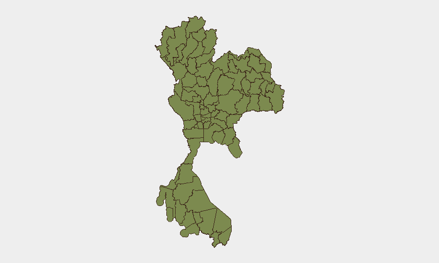 Thailand sub-national risk map