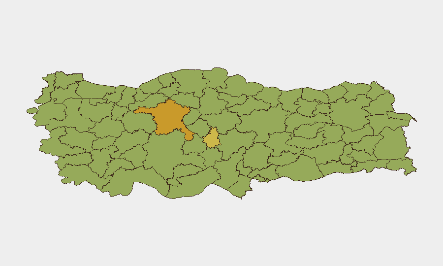 Turkey sub-national risk map