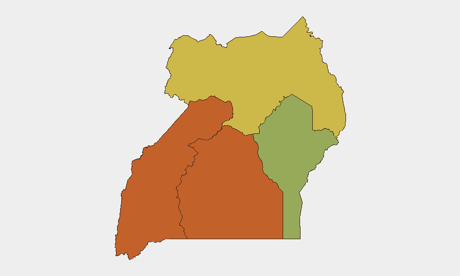 Uganda sub-national risk map