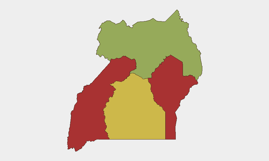 Uganda sub-national risk map