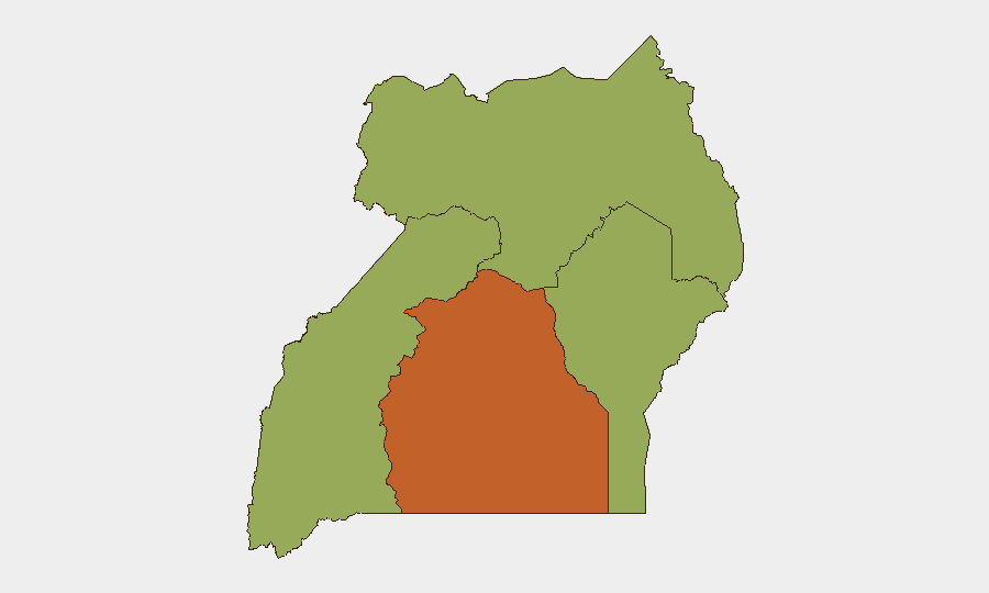 Uganda sub-national risk map