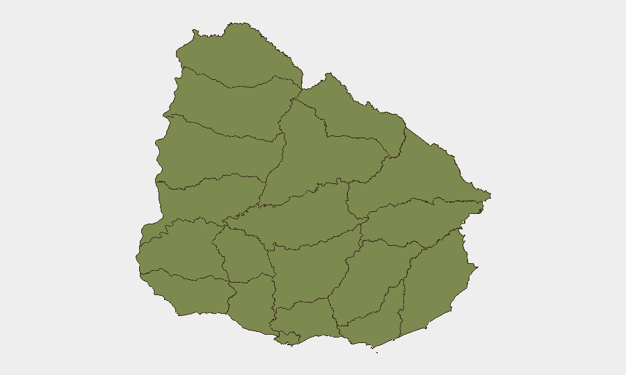 Uruguay sub-national risk map
