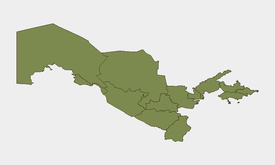 Uzbekistan sub-national risk map