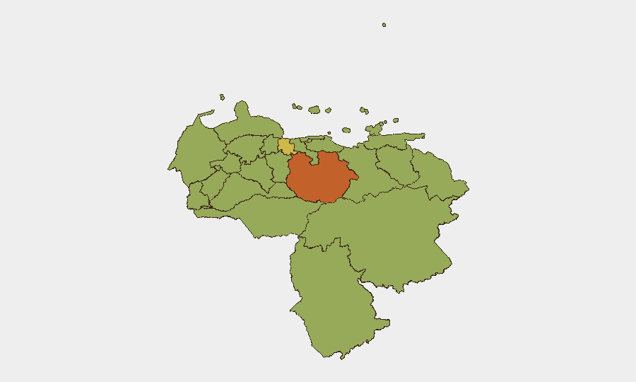 Venezuela sub-national risk map