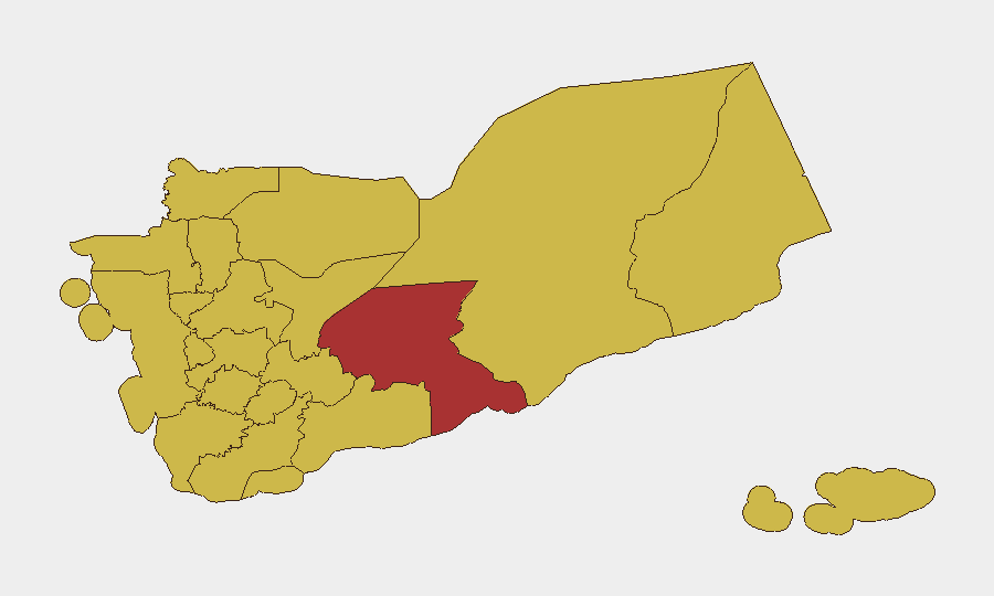Yemen sub-national risk map