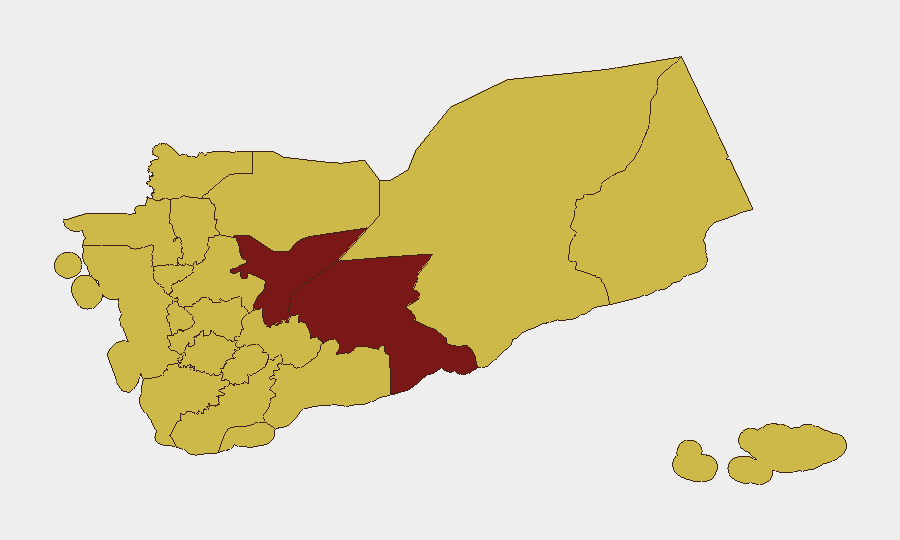Yemen sub-national risk map