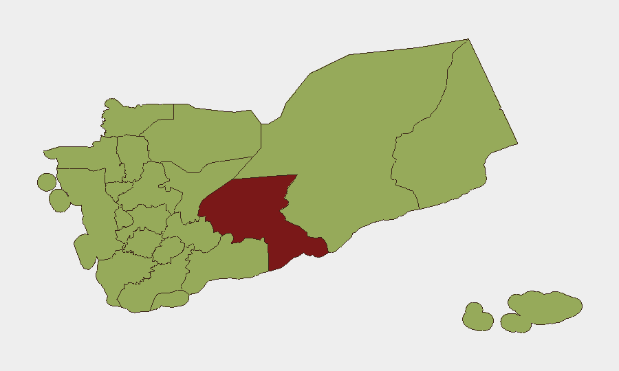 Yemen sub-national risk map