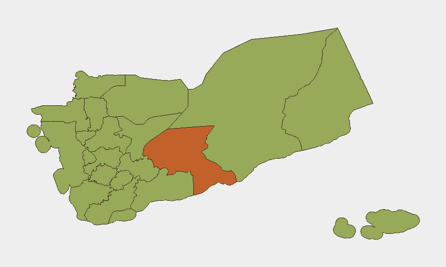 Yemen sub-national risk map