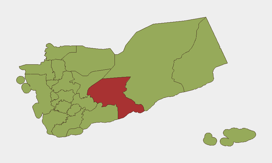 Yemen sub-national risk map