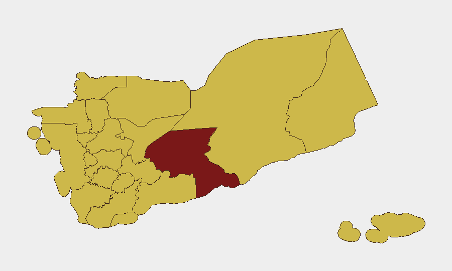 Yemen sub-national risk map