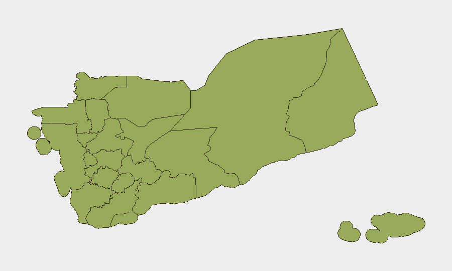 Yemen sub-national risk map